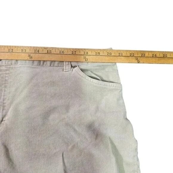 St. John’s Bay Corduroy Pants Women’s 18W Gray Bootcut Stretch Y2K Clean - Picture 8 of 11